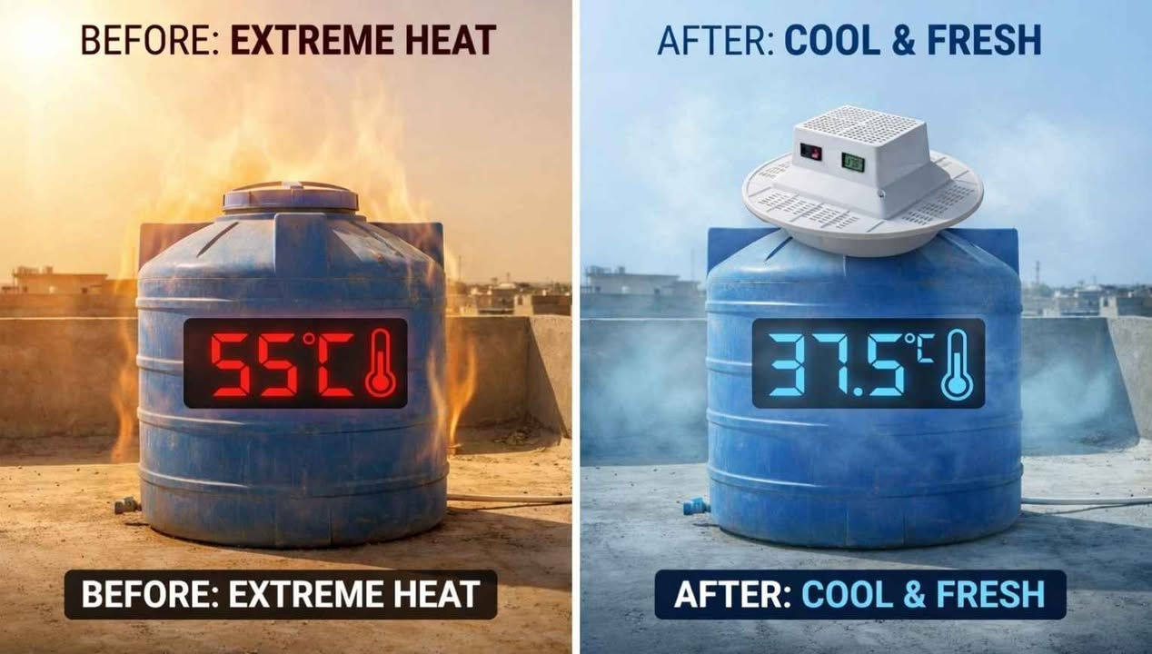 جهاز تبريد مياه الخزانات

الاستخدامات

جهاز Easy Cooler هو جهاز تبريد مبتكر يستخدم لتقليل درجة حرارة الماء وتوفير هواء بارد ومنعش في المناطق الحارة. يعتبر هذا الجهاز الحل الأمثل للاستخدام لخزانات المياه لانه يوفر تبريد سريع وفعال. يمكن استخدامه في المنازل، المكاتب، المحلات التجارية، وأماكن العمل.

المميزات

التصميم العصري:

جهاز تبريد Easy Cooler يتمتع بتصميم عصري مدمج، مناسب لجميع أنواع الخزانات.

الطاقة والكفاءة:

يعمل الجهاز بربع امبير فقط.

يعمل الجهاز باستخدام سلك كهربائي بقدرة تصل إلى 150 سم

مما يوفر سهولة في التحريك والتوصيل بالمقابس الكهربائية.

يتميز بكفاءة عالية في تبريد الهواء بسرعة.

مؤشر درجة الحرارة:

يحتوي الجهاز على شاشة رقمية لعرض درجة حرارة الماء بشكل دقيق، مما يساعد المستخدمين على متابعة درجة حرارة المياه المتدفقة.

سهولة الاستخدام:

يحتوي الجهاز على زر تشغيل وإيقاف يسهل تشغيله وإيقافه. كما يتمتع بتصميم مريح لضمان الاستخدام الطويل دون أي تعب أو مجهود.

مواد عالية الجودة:

الجهاز مصنوع من مواد بلاستيكية متينة وموثوقة (ABS)، مما يضمن عمرًا طويلاً وأداءً عاليًا.

محتويات الصندوق

جهاز تبريد Easy Cooler

سلك كهربائي ببطارية (طول 150 سم).

الملاحظات

يمكن تشغيل الجهاز في أي مكان مع توفر الكهرباء.

الجهاز مناسب للاستخدام مع الخزانات الكبيرة و الصغيرة التي تحتاج إلى تبريد الماء في الصيف.

تأكد من تنظيف الجهاز بانتظام لضمان أداء ممتاز.

تأكد من عدم غسل المنتج

القياسات:

السعر 90 الف 💵
متوفر توصيل لجميع المحافظات 🚚🚚 
بغداد 3 محافظات 5 💲
ضمان استبدال و استرجاع 7 ايام📝
للحجز والاستفسار يرجى مراسلة الصفحة 📲 بغداد, العراق


**إذا كنت صاحب هذا الإعلان وتريد حذفه لأي سبب، رجاءا أرسل رسالة إلى الدعم الفني**