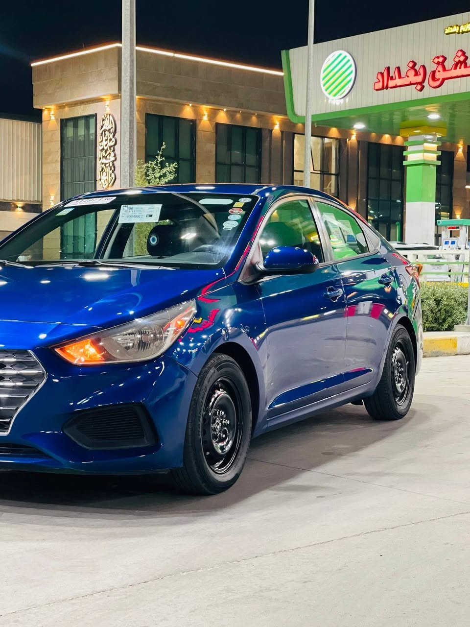 اكسنت موديل 2019 وارد امريكي بجم كبس صور الحادث مرفقه بالمنشور محرك 1600 ممتاز كير ممتاز حداديه جيده سياره تخم تاير جديد تبريد ثلج تدفئه شغاله سياره قطعتين صبغ  فقط بدون دواخل السعر 96 بيها مجال بسيط الاستفسار على هذا الرقم *********** محمد العنوان بغداد الشعب
