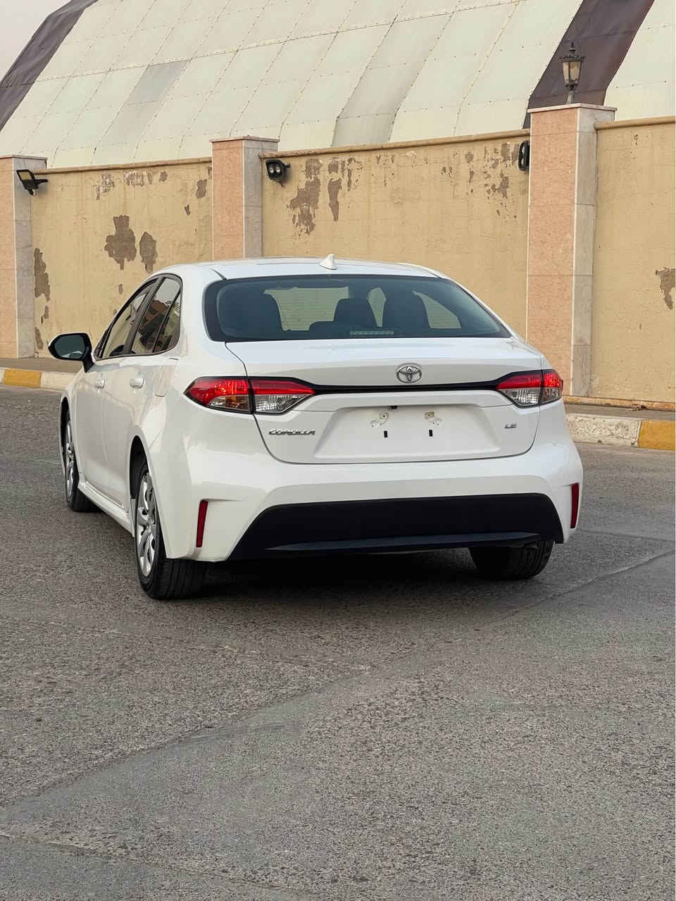 TOYOTA COROLLA 2024 LE
بجم و خلفي كبس 
بدون صبغ 
بدون دواخل و شاصي 
بدون ايرباك 
سيارة كاتي 
موصفات LE
سعر 148$ و بيها مجال 
*********** أربيل, العراق
