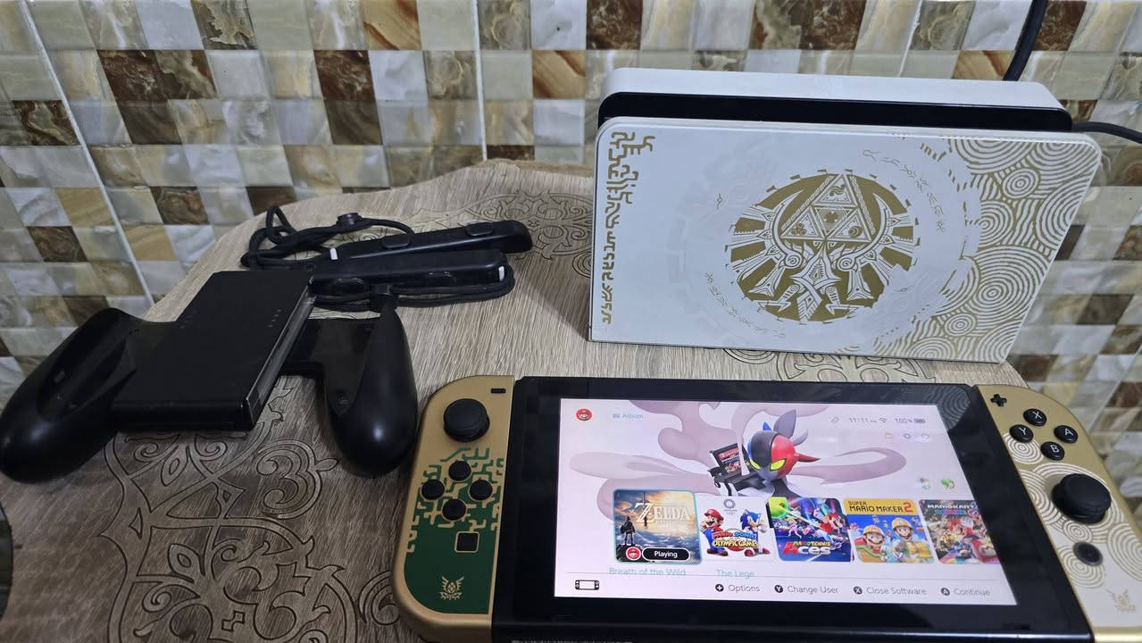 السلام عليكم 
بي العاب
السعر ٢٩٥  الف مع التوصيل 
The Legend of Zelda زيلدا دموع الملك 
nintendo switch نينتدو سويج للبيع مهكر 
SUPER MARIO PARTY JAMBOREE ماريو جانبري
Mario Kart 8 ماريو كار 
Mario Maker 2 ماريو ميكر
Mario Tennis Aces ماريو تنس
Mario & Sonic at the Olympic  Games Tokyo 2020  ماريو وسونيك في دورة الالعاب الأولمبية


**إذا كنت صاحب هذا الإعلان وتريد حذفه لأي سبب، رجاءا أرسل رسالة إلى الدعم الفني**