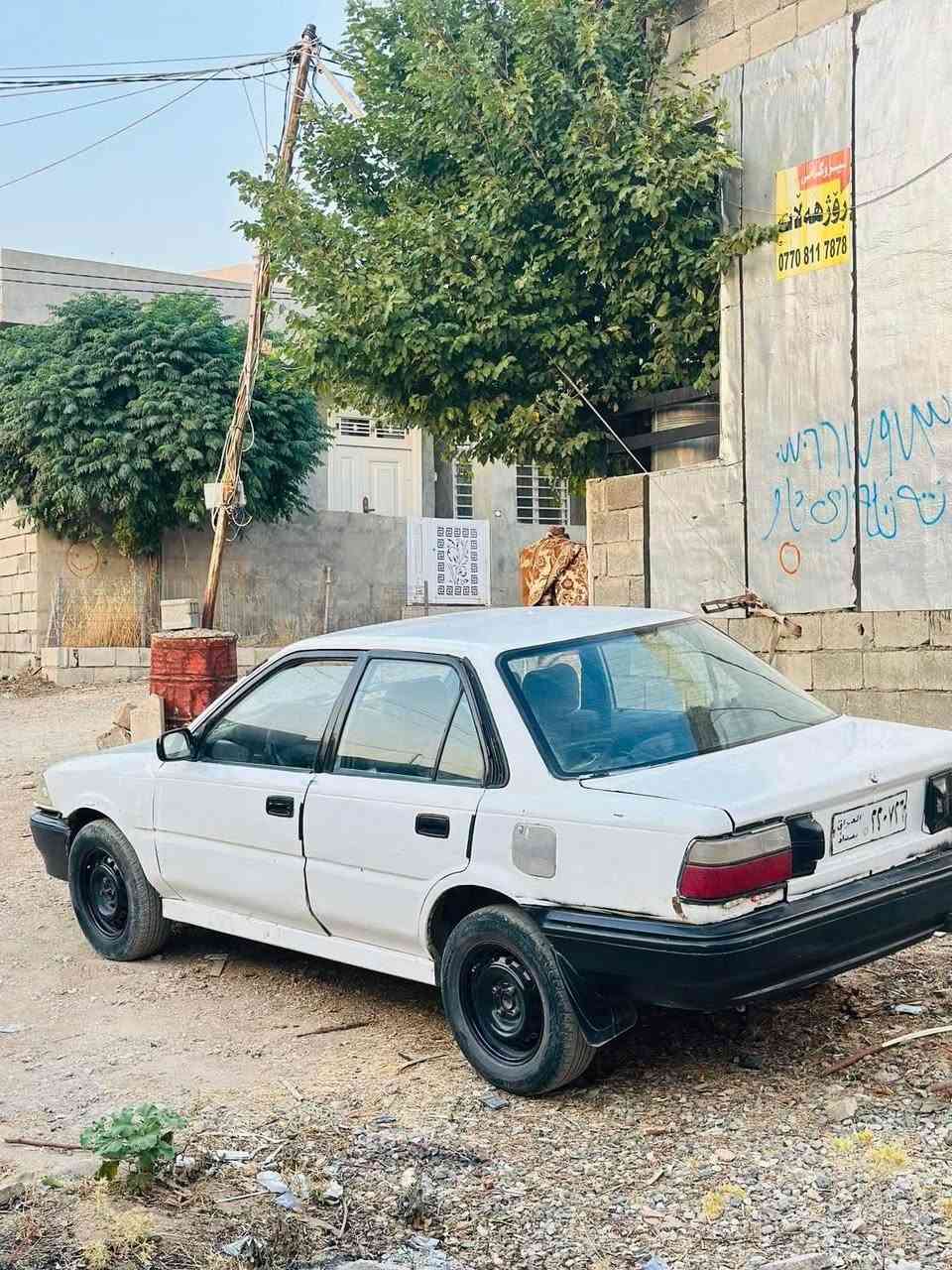 کرۆلای 1992 گێڕ عادی گێرو ممەکینە بەشەرت بێ دوکەڵ قفڵ مەرکەزی سەیارەیەکی مەزبوت ماڵی فەقیرە کۆدی ئاسایشە کۆنەکانی هەیە ماڵی مەدەنی بەشەرت *********** السليمانية, العراق
