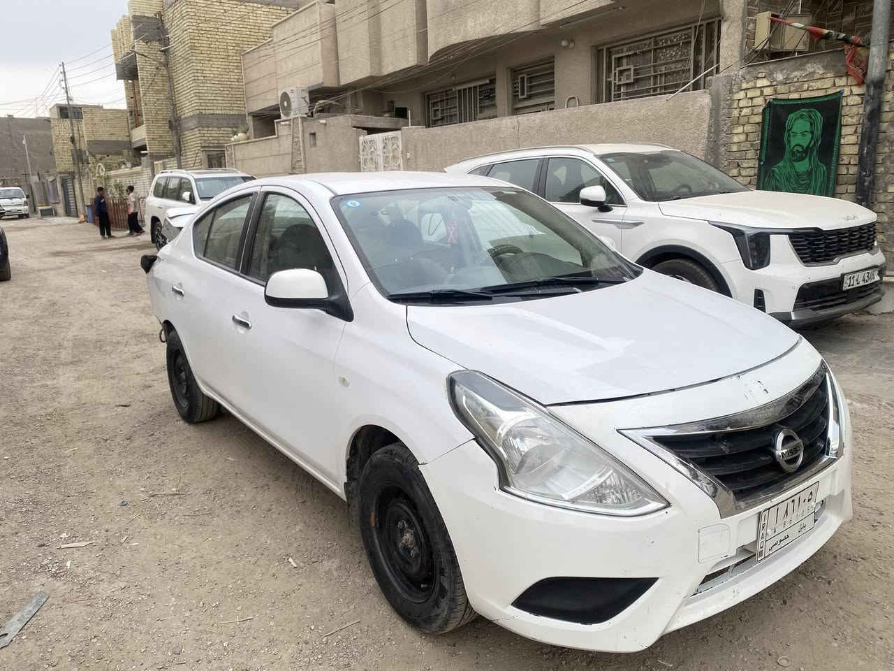 سلام عليكم خوان للبيع نيسان سني الفين 19رقم بابل تحويل مباشر شغاله تمشي تبريد ثلج متضره وبيع على وضعها عنوان بغداد حي النصر رقم الهاتف ***********
