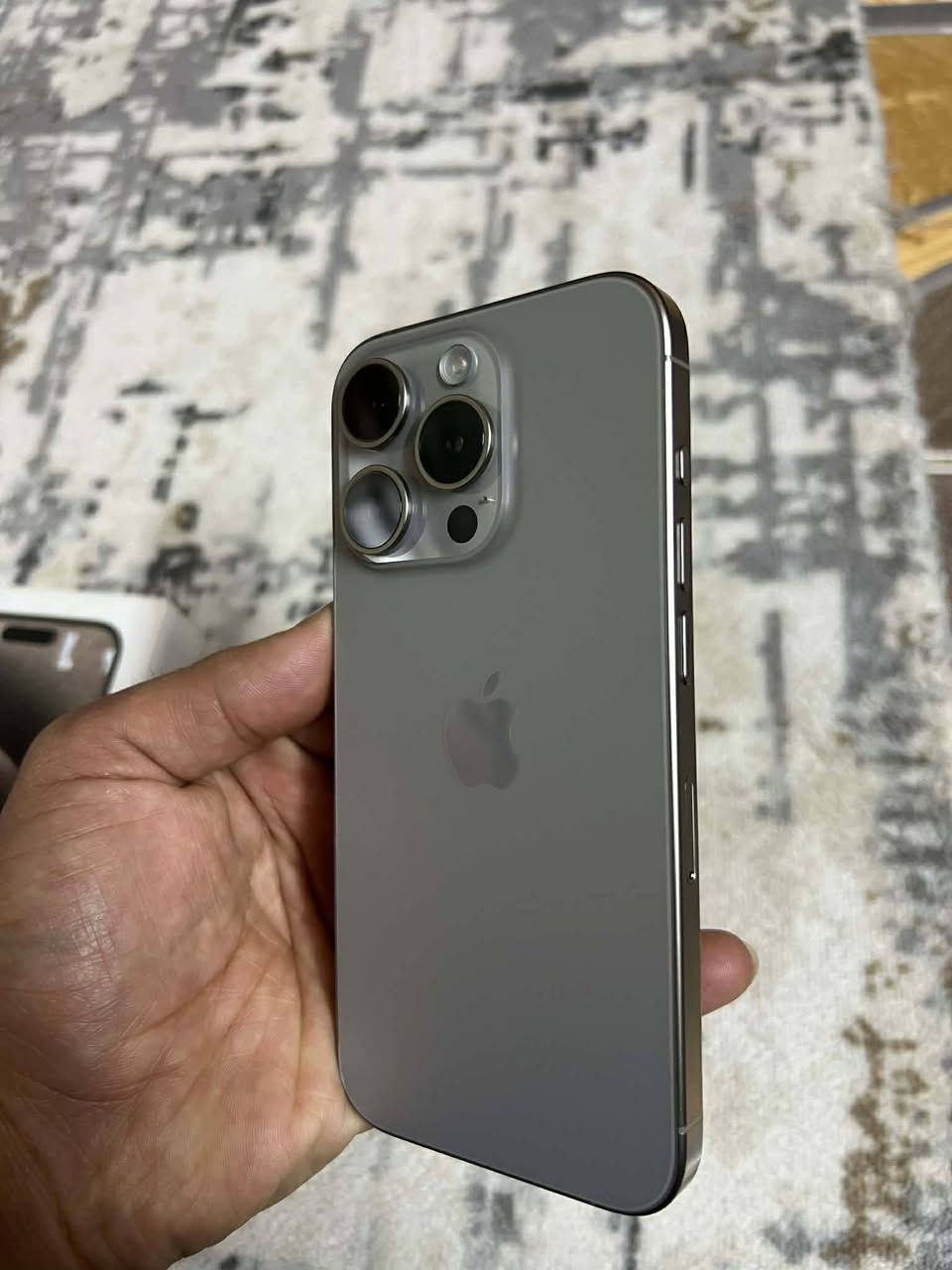 جهاز ايفون (15برو فقط)
ذاكرة 256
نظافته 💯 
بطارية 95
جهاز مكفول كفاله عامه 
السعر 900 
📍بغداد 
❤️معاجبك السعر ان شاءالله تلكه احسن بسعر يناسبك


**إذا كنت صاحب هذا الإعلان وتريد حذفه لأي سبب، رجاءا أرسل رسالة إلى الدعم الفني**