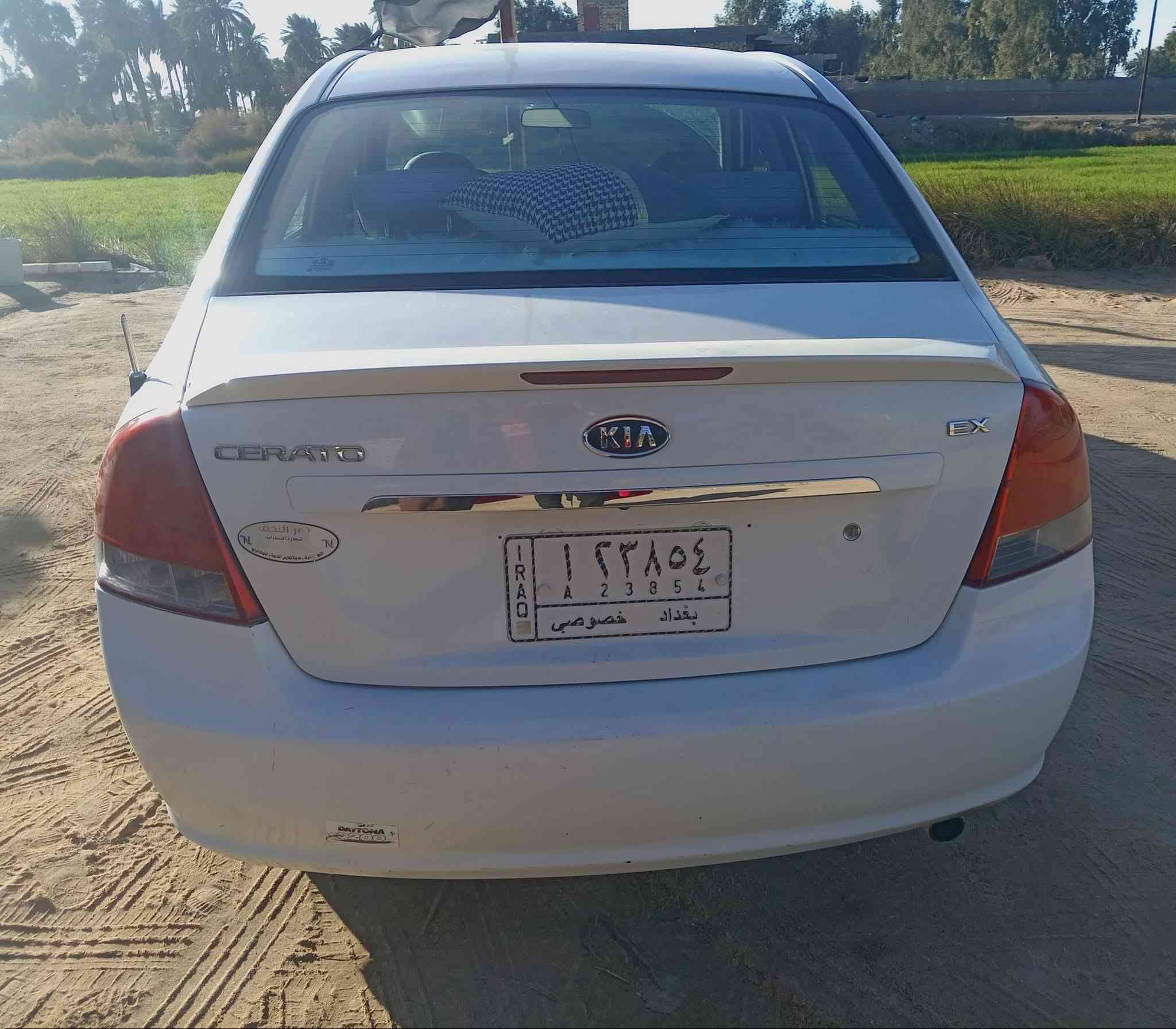 السلام عليكم سيراتو موديل 2009 خليجي رقم بغداد فول مواصفات فتحه جهاز موازنه  ABS بيهه جوملغ كدام تبديل بلادي بدون صبغ والدواير الخلفيه الباقي مكفول السياره جاهزه مكينه كير حداديه تبريد تايرات ماعايزه شي السياره رايدهه 95 بيهه مجال بسيط مكاني نجف ***********
