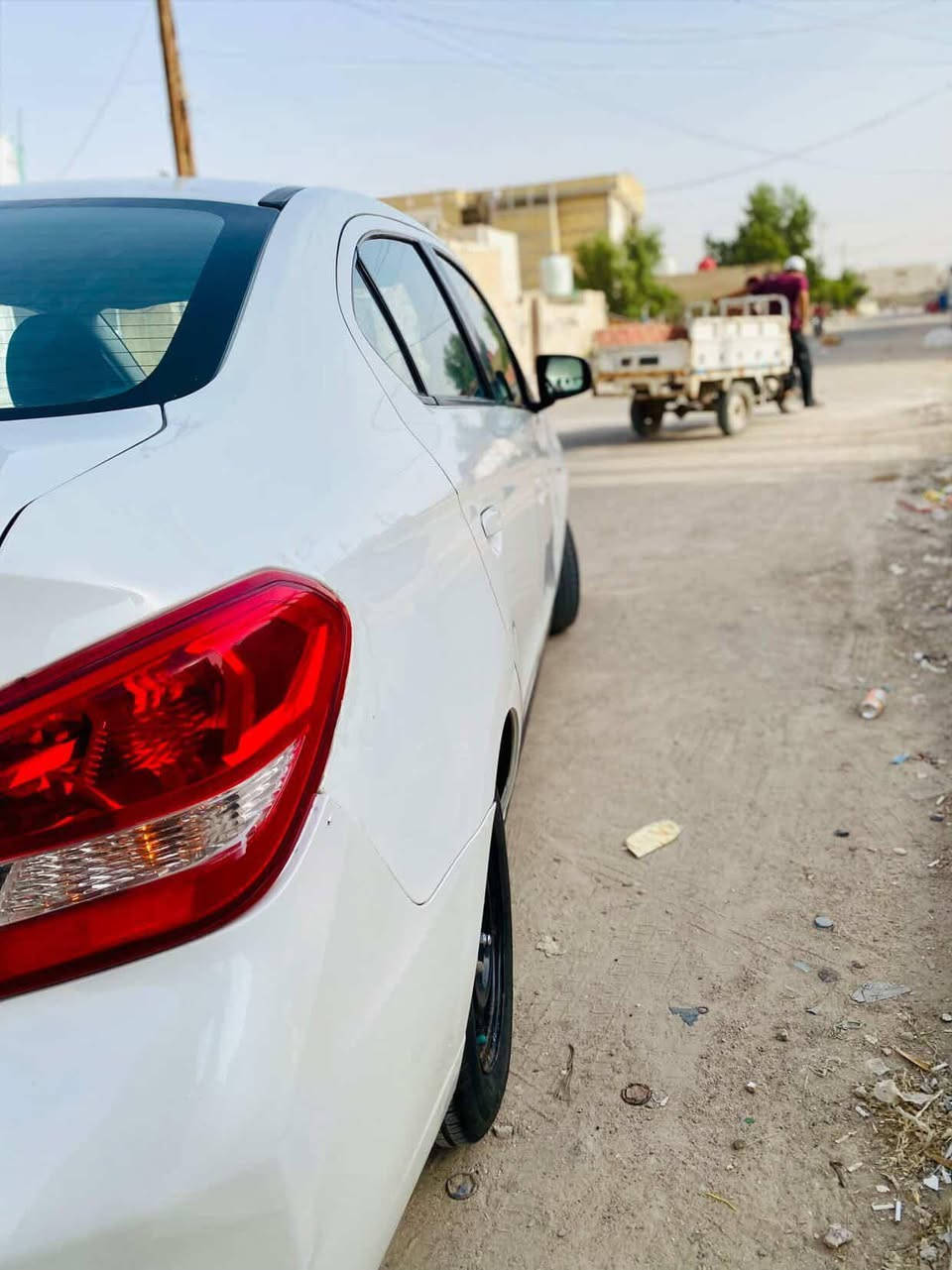 ﷽
السلام عليكم 
الأسم / مسيوبيشي ميراج 
الون / ابيض غير محدد
موديل / 2020
كير / اوتوماتيك +عادي 
السعر 72وبيه مجال  
المواصفات 
شاشه +كامره 
الجام.كهرباي 
تحديد مسار 
تحكم ستيرن 
تبريد شغال 
سياره احله من الصور 
السياره  كفاله من التبديل بيه فقط صبغ البنيد والجاملغات عله وضع الشركه    
بيع فقط 
الاستفسار ***********
مكان ذي قار الناصريه مركز
