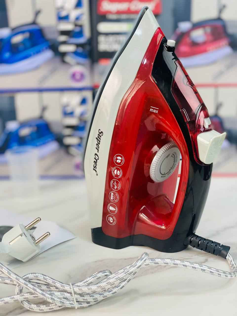 مكواة سوبر كريست الالماني 🇩🇪
# Super crest
✅ اوتي قاعدة من السيراميك - تعامل مع التجاعيد العميقة بأقل جهد مطلوب بفضل طلاء السيراميك غير اللاصق الذي يوفر انزلاقًا سهلًا على جميع الأقمشة، من الساتان الناعم إلى بياضات السرير السميكة.

✅ وظيفة كوي مزدوجة - تحتوي المكواة على وضعين، انفجار البخار . والبخار الكثيف يجعل القماش رطبًا، ويتبعه الحرارة، ف يجعل السطح بالكامل متساويًا. تساعد وظيفة انفجار البخار أيضًا في إعطاء نتيجة كوي واضحة.

✅ وظيفة مضادة للتكلس والتنظيف الذاتي - يمنع نظام إيقاف التنقيط التسرب لتجنب البقع من قطرات الماء - والكوي بثقة في أي درجة حرارة. تساعد وظائف مكافحة التكلس والتنظيف الذاتي على منع تراكم الجير - وهو أمر يمكن أن يمنعه من العمل بكفاءة.

✅ تحكم متغير في درجة الحرارة، وظيفة الرش - يمكنك بسهولة ضبط درجة الحرارة وفقًا لنوع القماش عن طريق تحريك التحكم في درجة الحرارة القابل للدوران.
#الاصلي المنشأ ألماني🇩🇪💯

توصيل مجاني لكل محافظات العراق 

للطلب مراسلتي 💜 بغداد, العراق


**إذا كنت صاحب هذا الإعلان وتريد حذفه لأي سبب، رجاءا أرسل رسالة إلى الدعم الفني**