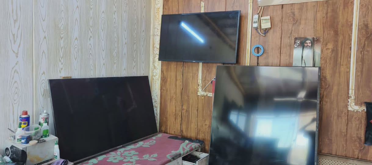 مركز الباقر الهندسي بيع وشراء وستبدال وصيانة جميع الشاشات معه ضمان حقيقي توفر شاشات حجم ٣٢ نت وبدون نت نوع تي سي ال ونوع المتين وتوفر شاشه حجم ٤٣ نوع سامسونك نت حجم ٥٥ مستعمل وجديد ونت وبدون نت نوع المتين هواوي نوع سنوه من ٢٥٠ الف لحد ٣٥٠الف حجم ٦٥ نوع الجي تقليد بل كرتون ب٤٥٠ العنوان كربلاء مقابل حي العباس عمود ٢٥ قرب شركة شانجان الرقم ***********باقر البديري
