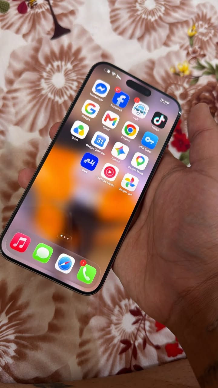 سلام عليكم ايفون 15 برو ماكس ذاكره ٢٥٦ بطاريه ٨٢ جهاز نضيففف كلش ع ايدي وتر بروف الجهاز. كامل ملحقات مكاني كربلاء سيف سعد سعر الجهاز ٨٧٥ وبي مجال ***********
