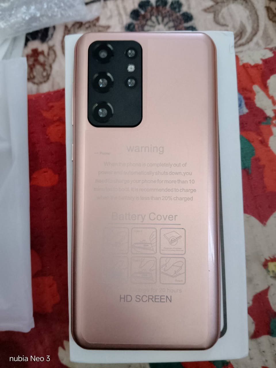 السلام عليكم عندي تلفون للبيع ب الكارتونه جديد مامستعمل والله غراضه كامله ومستعجل على بيعته رايده ب 150 للستفسار ***********
