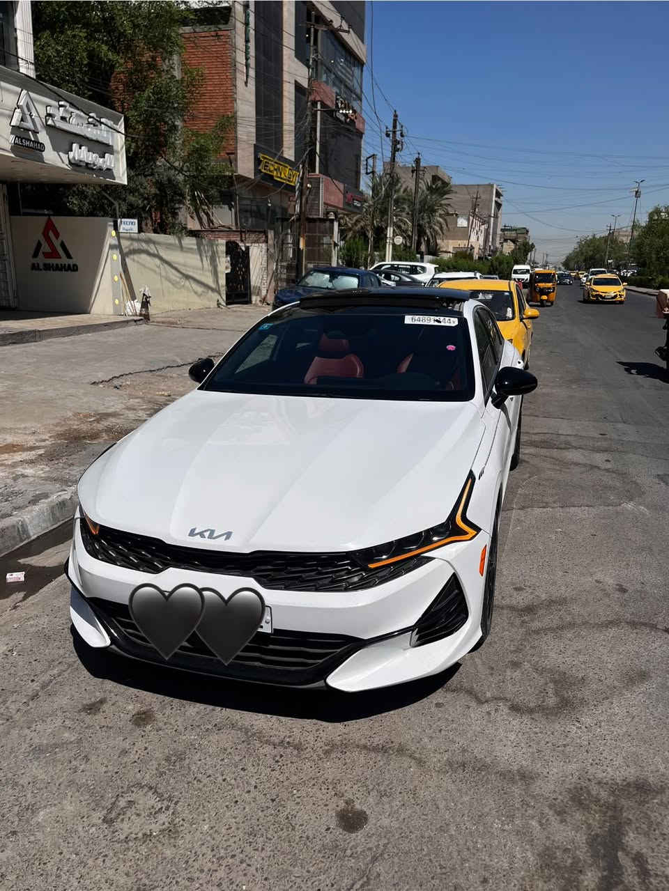 السلام عليكم k5 GT LINE فول مواصفات السيارة حلوة ونضيفة موديل2023حادثها خلفي   والبنيد بي  كلير من امريكا فقط للبيع للأستفسار عن بقية التفاصيل  واتساب فقط ***********
مكاني بغداد البنوك
