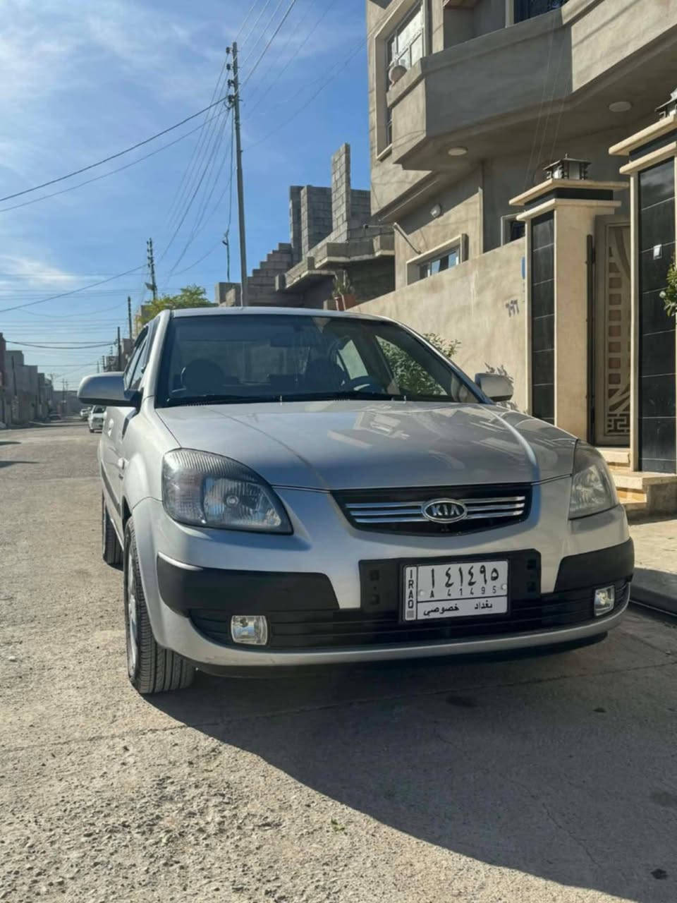 كيا برايد موديل 2007 رقم بغداد مشروع وطني مصبوغ صبغ عام جماليه شرط. ضربة جاكوج مابيها محرك شرط كير توماتيك هزة جديده رقم الماني تبريد شرط تدفئة شرط طخم تايرات والسياره كدام العين جاهزة من كل شي دينار ماتصرف عليها. السياره موجوده بلموصل جانب الايسر 
السعر 88 $ قفل موصل ايسر


**إذا كنت صاحب هذا الإعلان وتريد حذفه لأي سبب، رجاءا أرسل رسالة إلى الدعم الفني**