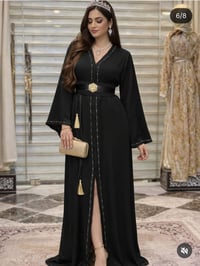 قفطان مغربي • موديل ٢٠٢٦ • قماش كريب