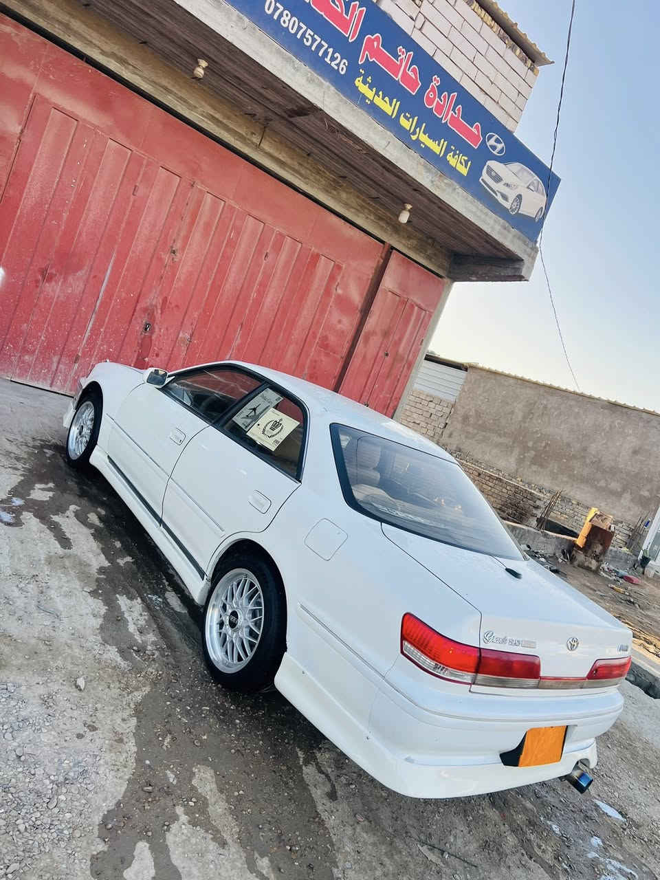 السلام عليكم 

للبيع مارك2000 اصل كرستال
كفاله عامه من كص ونقل جثه وضربه والطخه ولصبغ وتعمير 
سياره جديده وعل بلاد 
مكينه وكير جدد
رقم واسط نكليزي بسمي سنويه2030
حداديه استوني مسويه 
دشبول جديد 
ويل وتخم تاير جديد 
كزوز رياضي 
سستم رياضي
مكينه فيفيتي 
سياره جديده وجاهزه من كلشي 
لسعر69 وبيه مجال بصيط
***********
