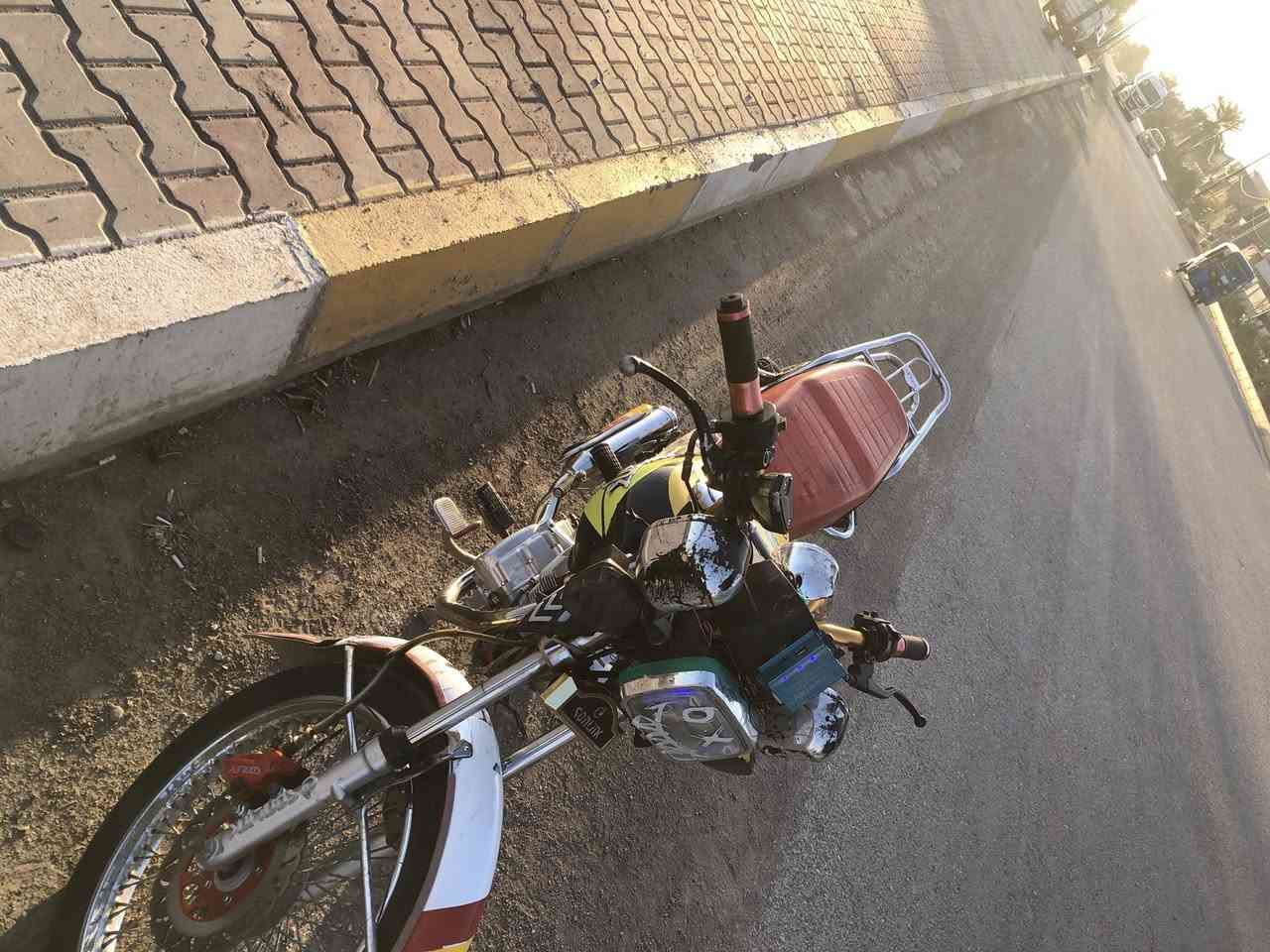 سلام عليكم دراجه البيع مكفوله من جميع نواحي العنوان ديالى بعقوبه. دراجه موديل 23 والشراي 
هاذا رقمي يخابرني السعر خاص ***********
