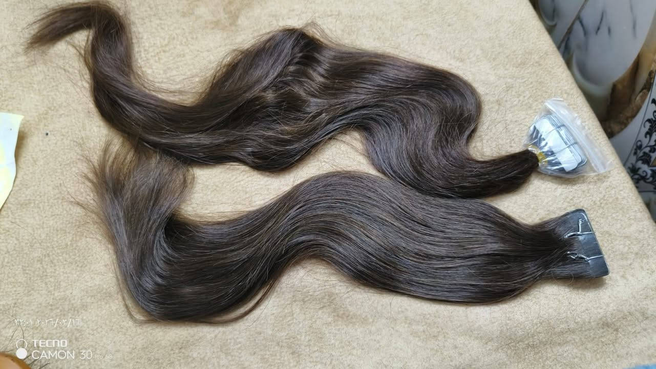 شعر ناعم وكثيف 100٪
لون بني غامق طبيعي وتموج خفيف يجنن 😍
مناسب للإكستنشن أو التركيب
📍 التوصيل كل العراق 
💰 السعر مناسب
للحجز أو الاستفسار راسليني خاص


**إذا كنت صاحب هذا الإعلان وتريد حذفه لأي سبب، رجاءا أرسل رسالة إلى الدعم الفني**