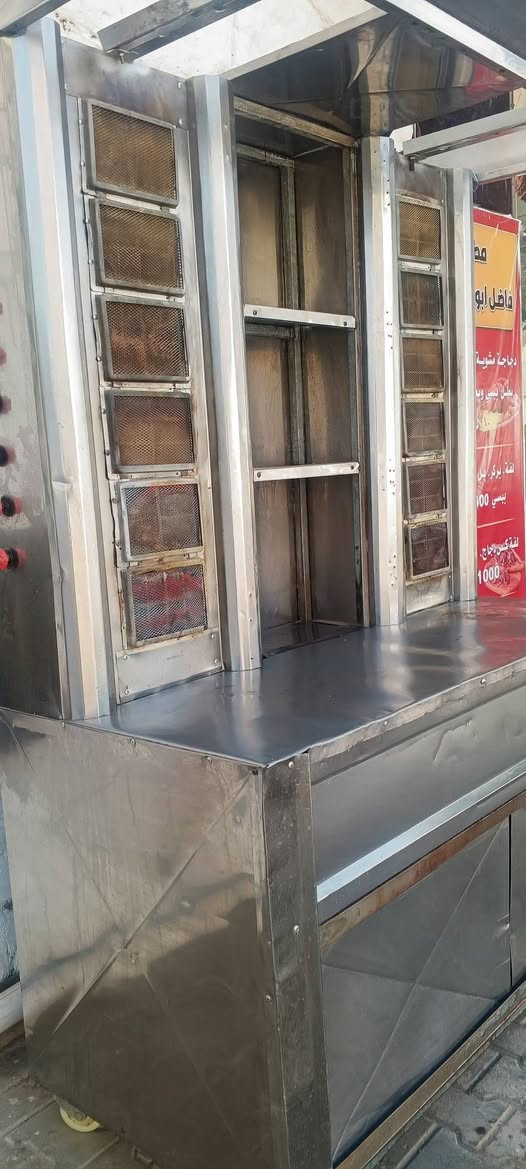 شواية برگر. مع قلاية  فنگر. ثقيل  
كابسة.  جديدة حيل استعمال فقط 10 ايام. سمارت. الأصلية 

شواية گص. ثقيل.  المكان. نجف. حي النصر.  ***********
