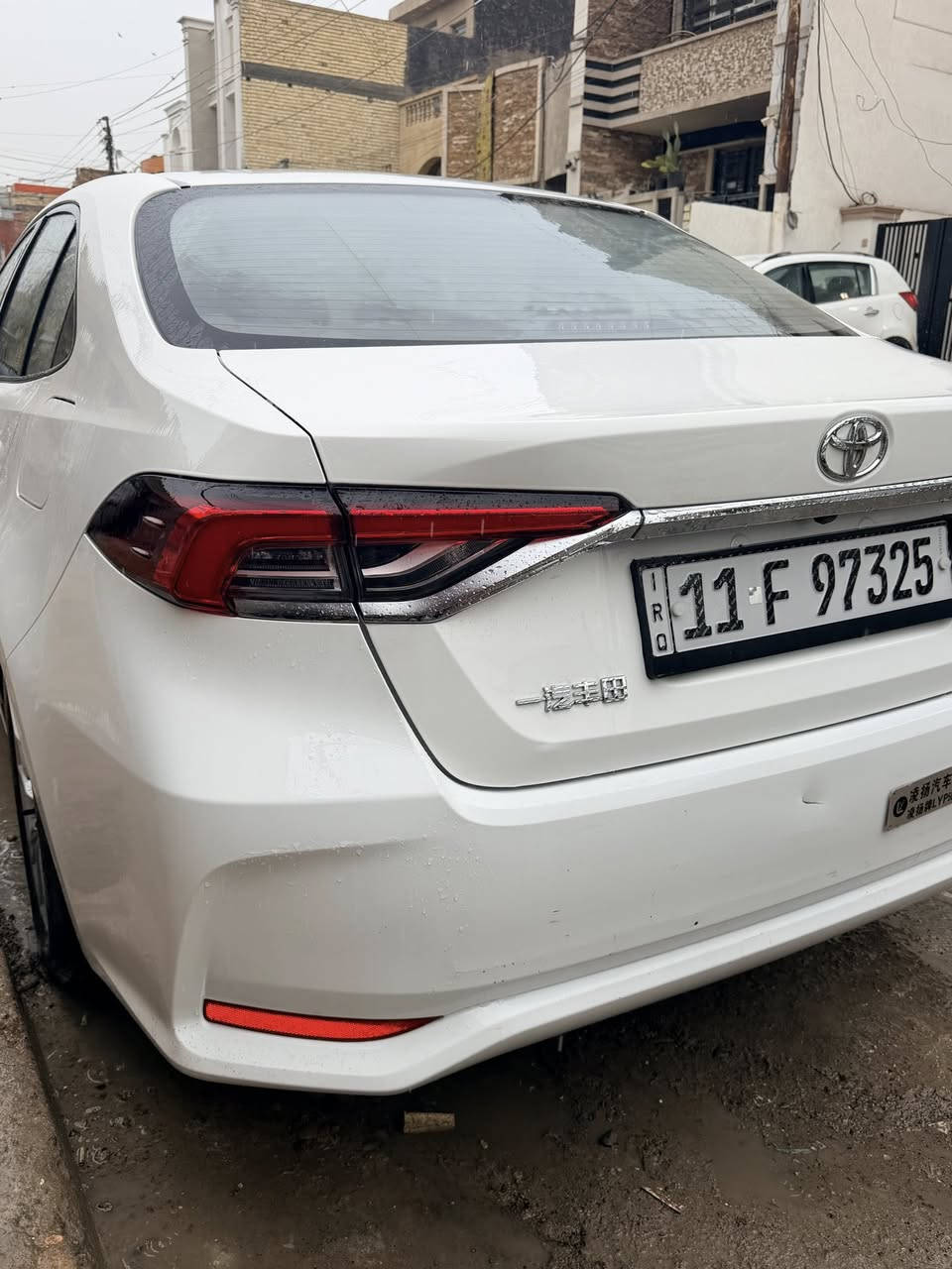 السلام عليكم
للبيع

تويوتا كورلا موديل 2025 الشكل الخليجي ماشية 13 الف ونص 

السيارة خير من الله وبيها ضربة بسيطة بالدعامية الخلفية فقط شك بسيط واللحية الأمامية من جوة 

السيارة بأسمي والتحويل ثاني يوم

عنواني بغداد الشعب 

للاستفسار ***********
