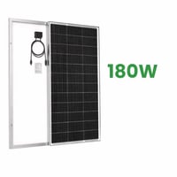 📢 يتوفر الآن ألواح طاقة شمسية قدرة 180 واط ✅ كفاءة عالية  💰 سعر اللوح:...