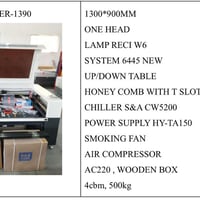 جهاز قطع الليزر من افضل المعامل الصينيه بقوه 150 واط جاهز لتسلیم الفور...
