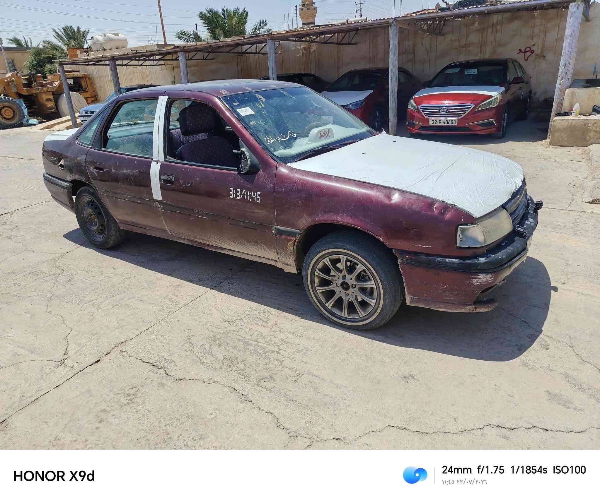السلام عليكم للبيع أوبل فكترا موديل ١٩٩٣ رقم الانبار محرك حجم ٢٠٠٠ محور كابريتر جيد شرط التحويل السعر ١٧ ورقة للاستفسار 
***********
٠٧
