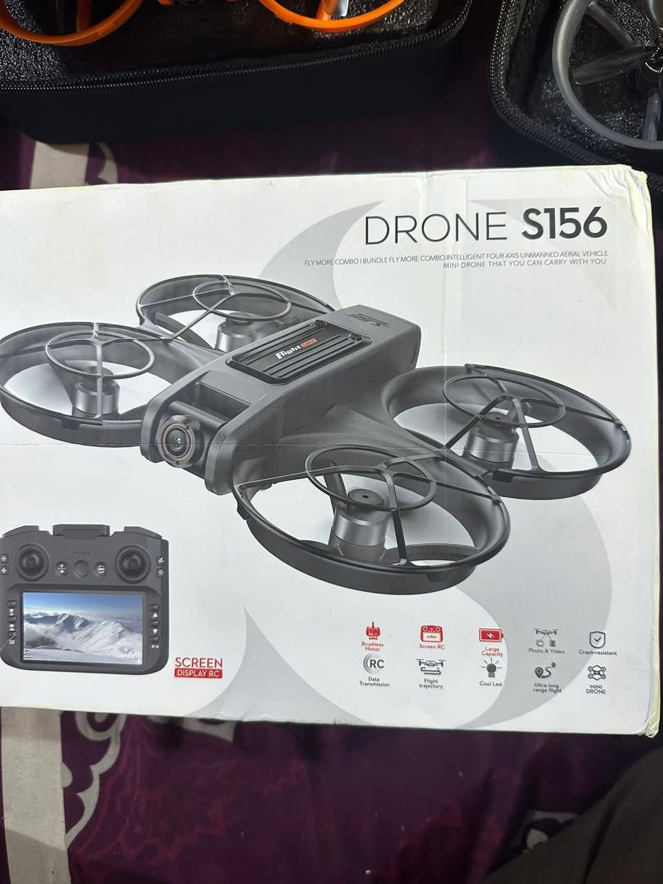 درون S156 : تتميز الكاميرا تاتي درون S156
بكاميرا مزدوجة بدقة تصل إلى 8K الكاميرا

الأمامية كمبل قابلة للتعديل كهربائياً حتى 90 درجة

عبر جهاز التحكم عن بعد، وتدعم نقل الفيديو الحي (FPV) عبر الواي فاي.

تحديد المواقع وتجنب العوائق تحتوي على نظام

تحديد المواقع العالمي (GPS)

المحركات برشلس احترافي

#السعب_الصيني_ماله_حل

السعر 100الف
لطلب الاتصال على الرقم
***********
