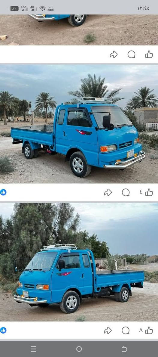 سلام عليكم 
بنكو للبيع 96 جديدةااوخلاص
تخم تاير حداديه جديده مكينه كير
اكسل ساصي رقم شاصي مكان بابل 
سعر 62وبيه مجال
***********
