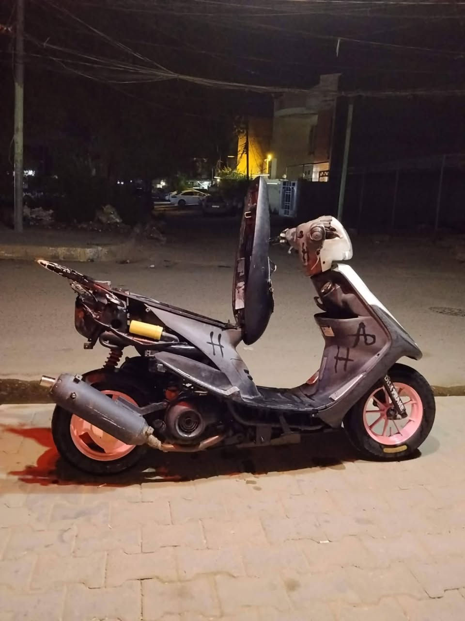 دراجه ماكس نضيفه مابيه اي نقص بوشه 55 ***********
