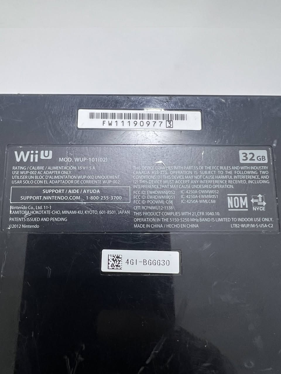 السلام عليكم
جهاز wii u وضعه مثل ما واضح بالصور ما اكدر افحصه ف ابيعه فحم بـ 15 الف


**إذا كنت صاحب هذا الإعلان وتريد حذفه لأي سبب، رجاءا أرسل رسالة إلى الدعم الفني**