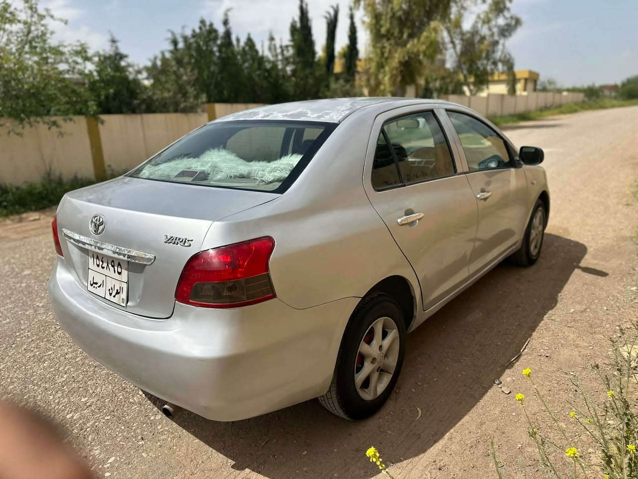 تويوتا يارس خليجى
موديل ٢٠٠٨
گير عادى
ناو زةرد
٥ كةلة
Abs
جام هيتةر
حيزام بوياغ
دوو بارجةى دةعمة جاملغ و سندق يةك لا

زوربةى بارجةكانى لةسةر ساغين
سةقفى شوشةى تةنها كالبونةوةى هه ية
كارت بةنزينى هه ية
سةنةوى بةسةر جوة
تةحويل و غةرامه بةشةرت
شوين جةمجةمال
نرخى ٥٨ وةرةقة مةجالي كةم
*********** شمشمل, السليمانية
