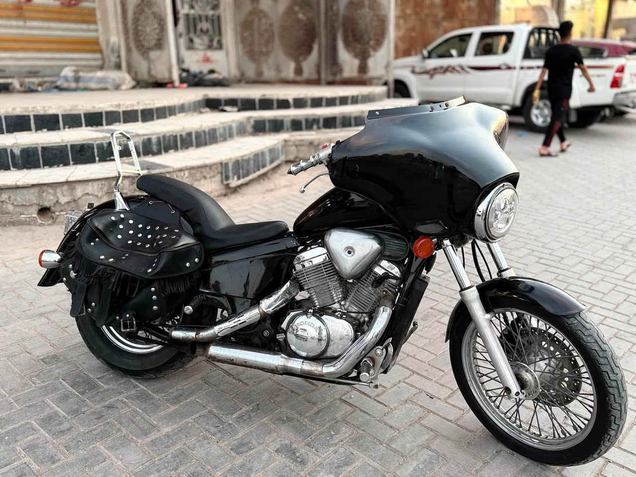 🔥 للبيع هارلي ستيد 400cc 🔥
* ✅ محرك 400cc قوي وناعم
* ✅ ستيرن راس الثور
* ✅ الدراجة نظيفة ومرتبة وجاهزة للاستخدام
* ✅ تشغيل ممتاز وما تحتاج أي مصروف

💰 السعر: 1,600,000 دينار عراقي 

📍 الموقع: (بغداد حي اور)

للاستفسار أو المراسلة، تواصل على الخاص أو الاتصال
***********
