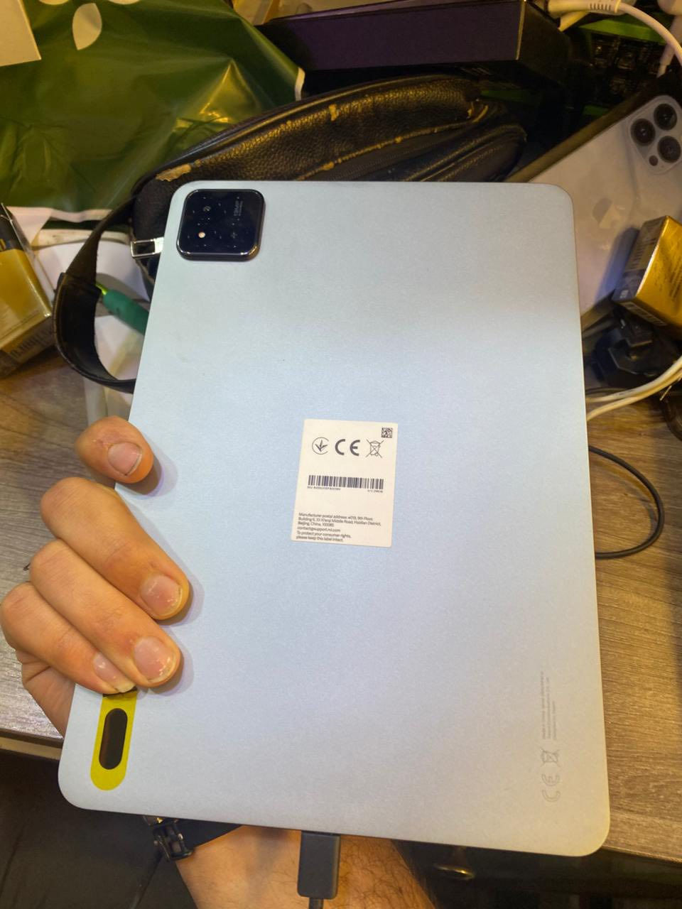 ايباد شاومي باد٧
ذاكره256رام١٢

90فريم ببجي بقيه العاب يدعم١٢٠

+ فريز مائي 

ايباد نضيف بمعنئ الكلمه بطاريته١٠٠  

عدد الدورات٣٦

شاشته144  هيرتز 

السعر خاص للستفسار***********

مكاني انبار رمادي الحوز
