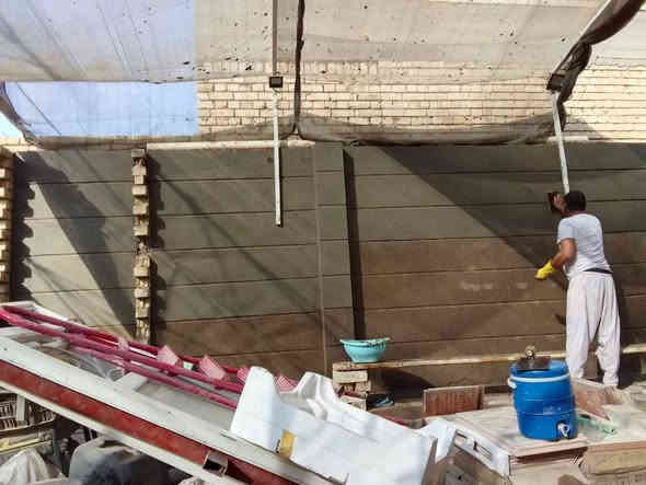 سلام عليكم  اليمحتاج خلفه لبخ
جص بورك   سمنت شغل درجه اولى
مكاني نجف هاذ رقمي 
***********
