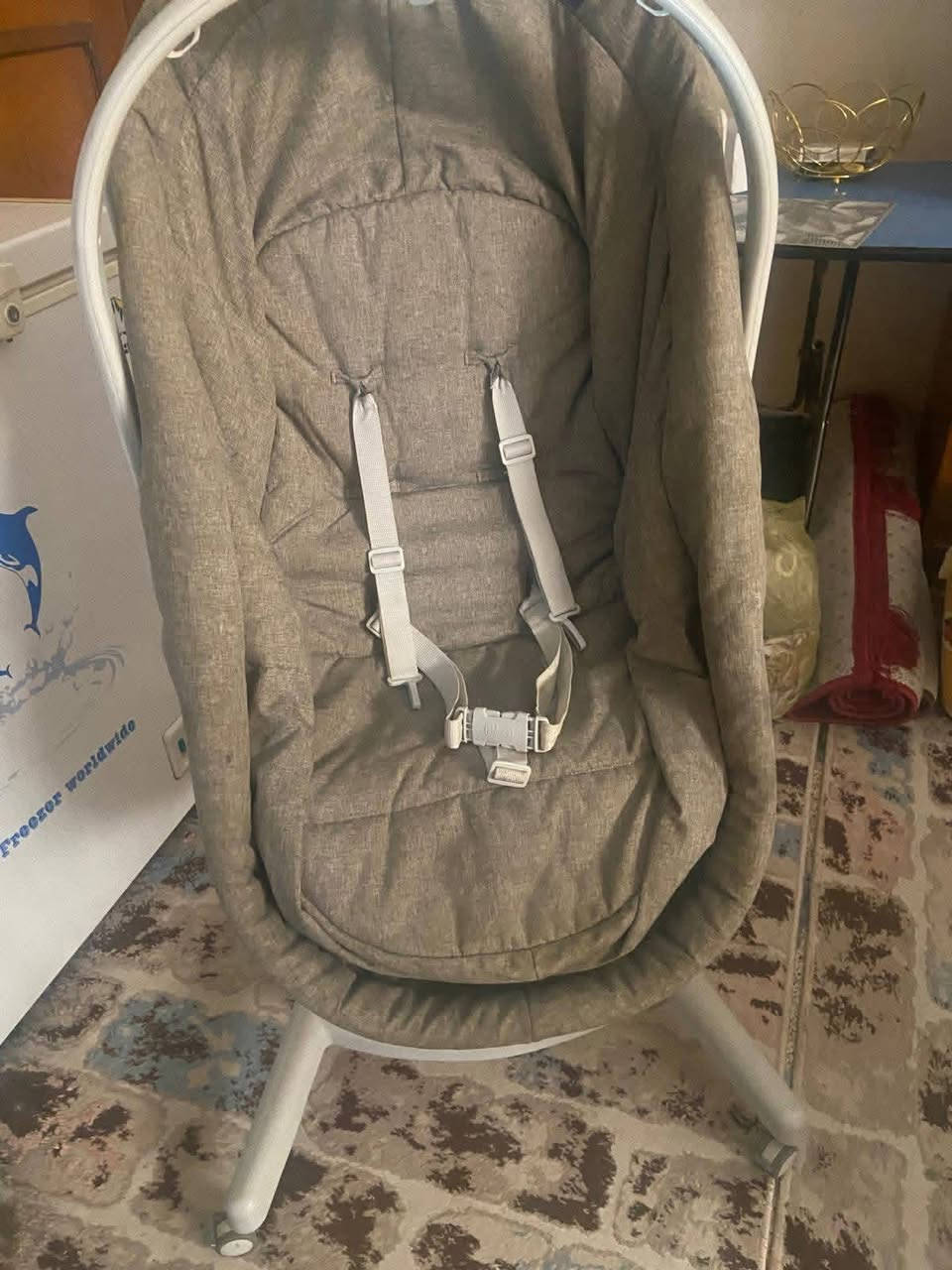 Baby hug 4 in 1
ابتكار chicco المميز (سرير ، كرسي عالي ، كرسي طاولة ، اريكة مريحة) 
السعر ١٧٥ الف المطلوب السعر الحقيقي ٣٥٠ الف


**إذا كنت صاحب هذا الإعلان وتريد حذفه لأي سبب، رجاءا أرسل رسالة إلى الدعم الفني**