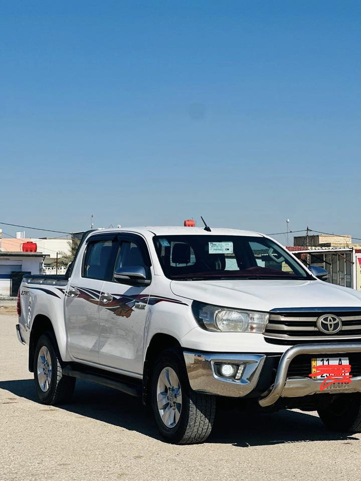 تيوتا هايلوكس فور ويل 2016سياره جديدة مكفوله كفاله عامه من من الضربه والتبديل كير اوتماتيك ماشيه 140الف كويتي مذهبه رقم بغداد دولي تحويل مباشر السعر 248وبيه مجال للشراي استفسار اتصال 📞 
***********
***********
