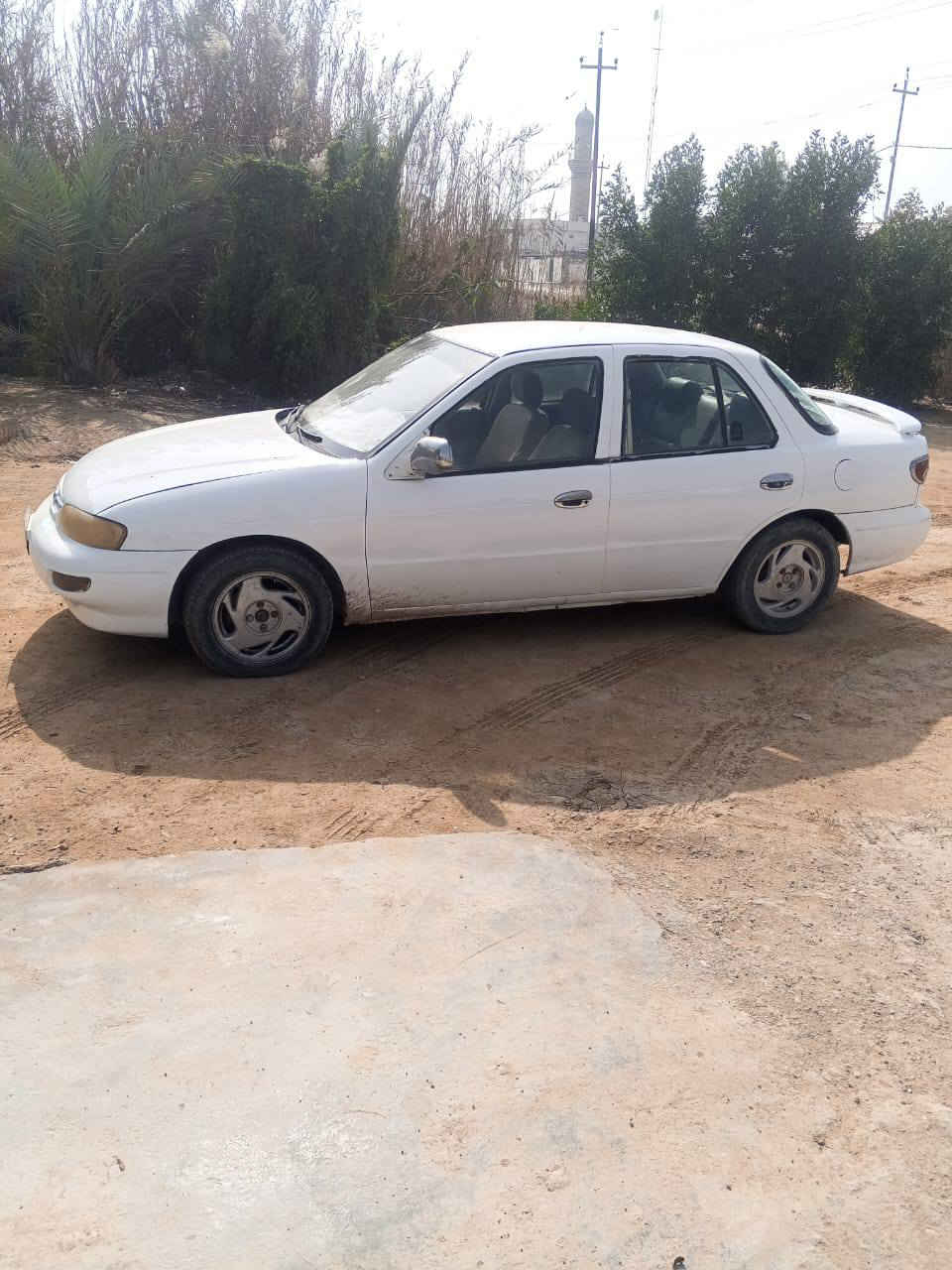 السلام عليكم 
كيا سيفيا رقم ديالى الماني مشروع وطني 
موديل 1996 متعهد تحويل صاحبها من اهل العزيزية. 
كير عادي محرك مسكر  ومكفول 
مكاني العزيزية *********** 
و***********
السعر 28 وبيها مجال حك الجية
