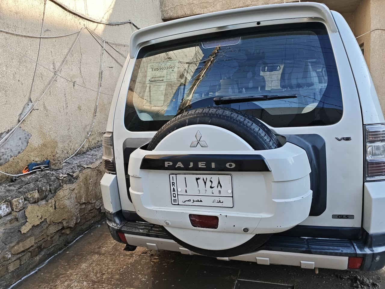 السلام عليكم
باجيرو 2009 حبتور 

سيارة بلاديه 

لا ضربه ولا صبغ ولا بيها شي 

رقم بغداد

معروضه بـ 140$

للتواصل ***********
