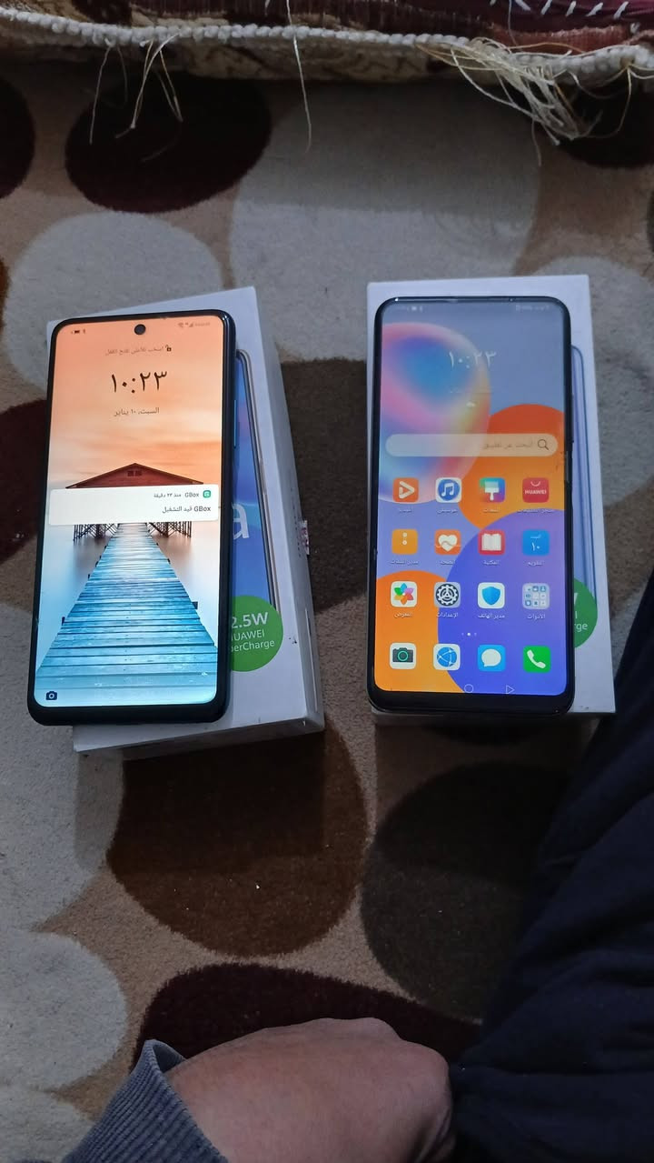 سلام عليكم موبيلات هواوي للبيع y7 والثاني هواوي y9  اثنينهن  150 الف قفل مكاني كربلاء ***********
