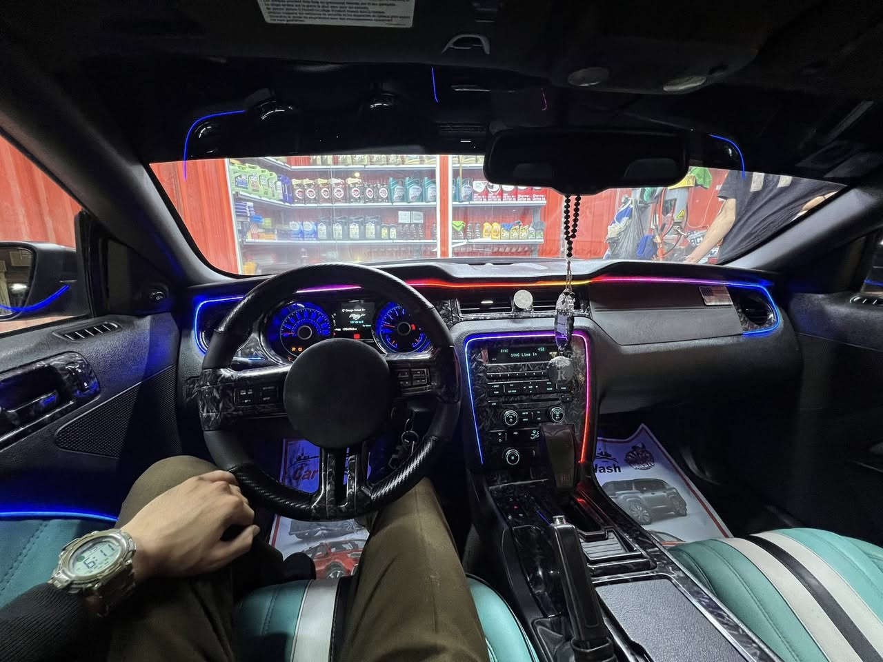 Ford Mustang موديل 2013
سيارة مميزة ومعدّلة من الرأس للقدم… اقرة التفاصيل للنهاية 🔥👇

رقم بغداد بأسمي تحويل ثاني يوم مرور الغزالية

▪️ نص فول محدث بريميوم

▪️ مكينة 3.7L V6

▪️ مكينة وكير كفالة

▪️ صبغ عام بسبب الجراد

▪️ حادث جاملغ أمامي يسار + يمين + هلالي خلفي

▪️ تبريد شغال 100%

⚙️ ميكانيك وتجديدات:

▪️ ويالة SVT

▪️ تايرات أمامي وخلفي جدد

▪️ شوتة ARD كصه مال أمريكا

▪️ كاميرا خلفية دوّارة

▪️ ظفاير جديدة

▪️ مشط ستيرن جديد

▪️ صدر خلفي جديد

▪️ الصدر الأمامي جديد

▪️ كومبريسر تبريد جديد

▪️ ضاغطة جديدة

▪️ مروحة تبريد سرعتين

▪️ باتري جديد

▪️ فيول بم جديد + مساعد

▪️ أدآمة كاملة للمكينة (بلكات، جبن، كلشي مجاول)

▪️ فجوج أمامية بلادية مال 2014

▪️ بطاين أمامية جديدة

▪️ بطاين أبواب عمل برميوم

▪️ PCM جديد

🔥 إضافات خارجية وأداء:

▪️ لحية أمامية RTR

▪️ ماصدات أمامية وكالة

▪️ سكوب جاملغ

▪️ سبويلر CS وكالة

▪️ دفيوزر GT

▪️ بنيد GT 

▪️ عين الشيطان 200 لون

▪️ أوركل ترحيب دعاميات

🎵 منظومة صوت وتعديل:

▪️ برمجة 4BROTHERS

▪️ داون بايب الطيف

▪️ إكس بايب الطيف

▪️ دبات HT POWER الطيف

▪️ مسجل حرف X + وجه جديد

✨ داخلية ولمسات خاصة:

▪️ إنارة RGB داخلية تحكم بالموبايل

▪️ تنتة روز رايز

▪️ مرايات جانبية ترحيب + هيتر

▪️ داخل تغطيس 4GD

▪️ دوشمة كشنات ديزاين خاص موستنك

▪️ عداد برميوم محدث

▪️ ستيرن كاربون فايبر + كنتارة

سيارة جاهزة… شغل نظيف، صوت قوي، شكل مختلف وحضور يلفت من أول نظرة 🔥

للي يدور موستنك مرتبة ومعدّلة صح — هاي فرصته 👌

السعر 105$ وبيها مجال للشراي منختلف 

*********** 

مكاني بغداد الدورة
