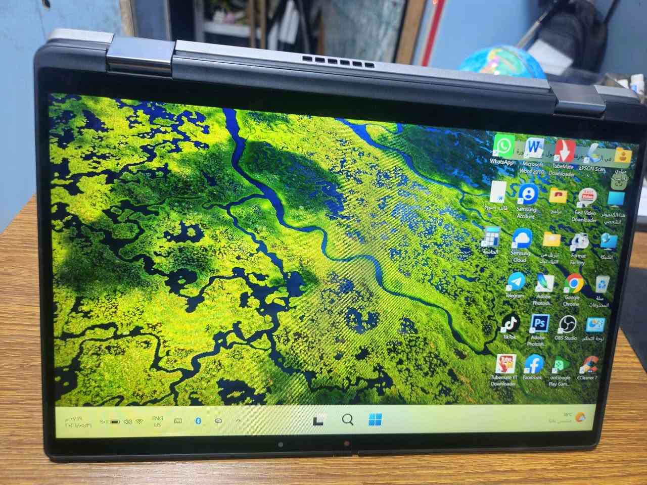 Dell Latitude 7420
( شاشة لمس قلاب ) 
▪️ المعالج: Intel Core i7-1185G7 (الجيل 11)
▪️ الرام / 16
▪️ الهارد / 500 
▪️ كرت الشاشة: Intel Iris Xe Graphics مدمج
▪️ الشاشة: 14 بوصة FHD Touch (لمس)
▪️ النظام: 64-bit

🔺 نسبة النظافة ٩٥ ٪
🔺 ملحقاته / شاحنه تايب سي وجنطة
💵 السعر // ٥٠٠ الف
🚚 متوفر توصيل


**إذا كنت صاحب هذا الإعلان وتريد حذفه لأي سبب، رجاءا أرسل رسالة إلى الدعم الفني**