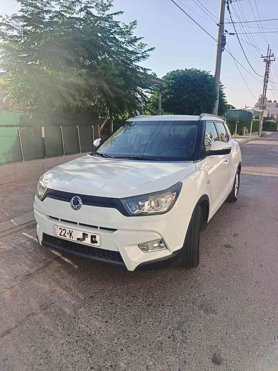 سانگ یۆنگ تیڤۆلی 

مودیل /٢٠١٦ تەنها یەک پارچەی بۆیاغه /
٣ بۆ ٤ شوێن ساردەکوتی بچوكى هه يه 
سیارەکە زۆر جوان و بێ کێشەیە / یەک تەزرەی کەمی هەیە 
*********** پەیوەندی بکەن بەم ژمارە واتساپی لەسەرە 

سانك يونغ تيفولى موديل ٢٠١٦ 
قطعه واخد سبغ فقط / ٣ الى ٤ مكان تعديل بارد اصغار 
سياره جاهزه مال بيت بدون اى اشكال 
گير محرك شرط فحس / تبريد و تفئه شغال 
سياره بنزين 
للستفسار اتصل رقم *********** واتساب موجود أربيل, العراق
