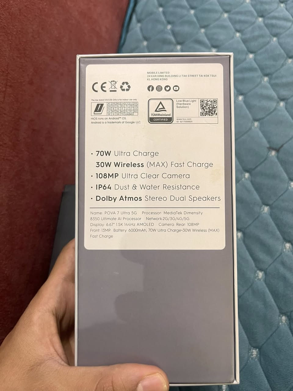 السلام عليكم  

جهازين للبيع كوبي كوالتي  لجهازين ممستعملات فقط فتح كارتون ومواصفاتهم مثل ماموضح بصور كلش حلوات سعر لواحد ب175واذا ثنينهم ب300لشراي يراسلني واتساب مكاني كربلاء حي لامام علي ***********
