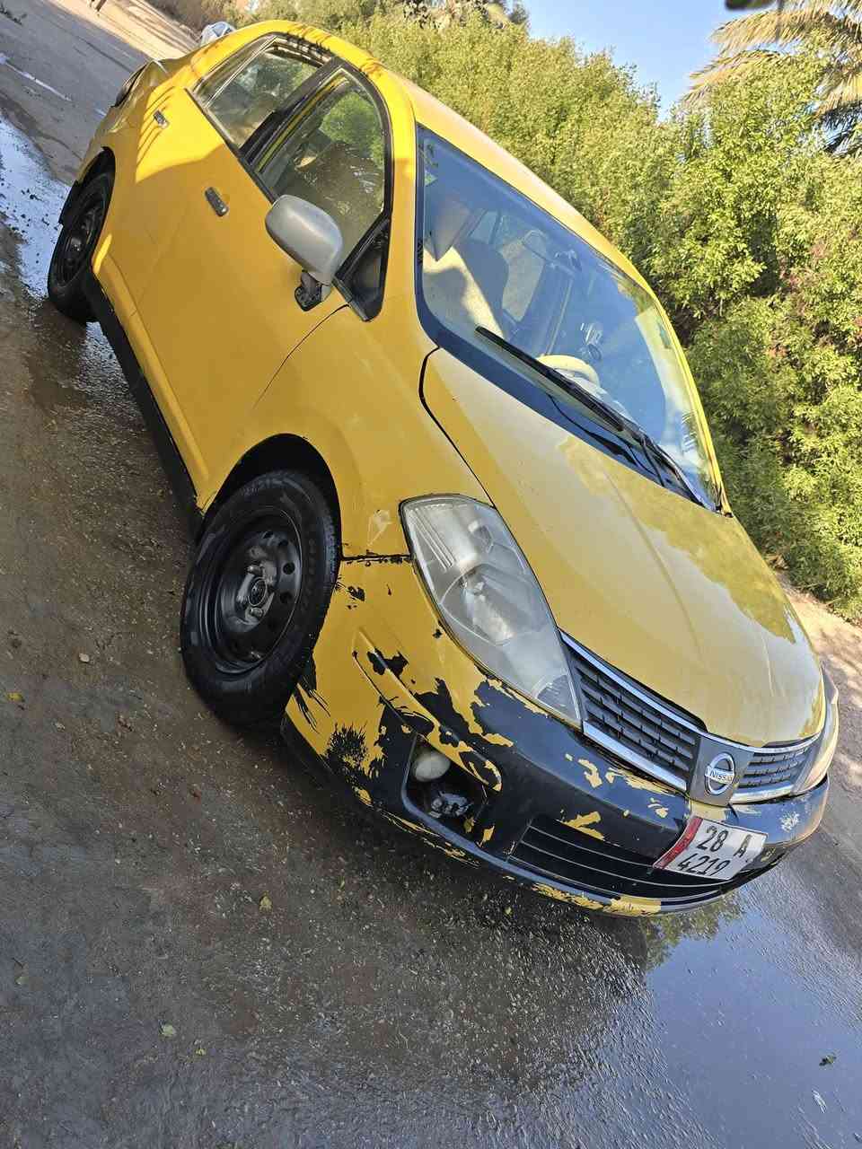 من رخصة صاحب الكروب المحترم عندي نيسان فيرسا موديل ٢٠٠٨ رقم نجف مالكه نجف مكاني بابل رقم الدولي مكينه جديده كير بيه تأخيره بس الصبح  سعره ٤٥ رقم الهاتف ***********
