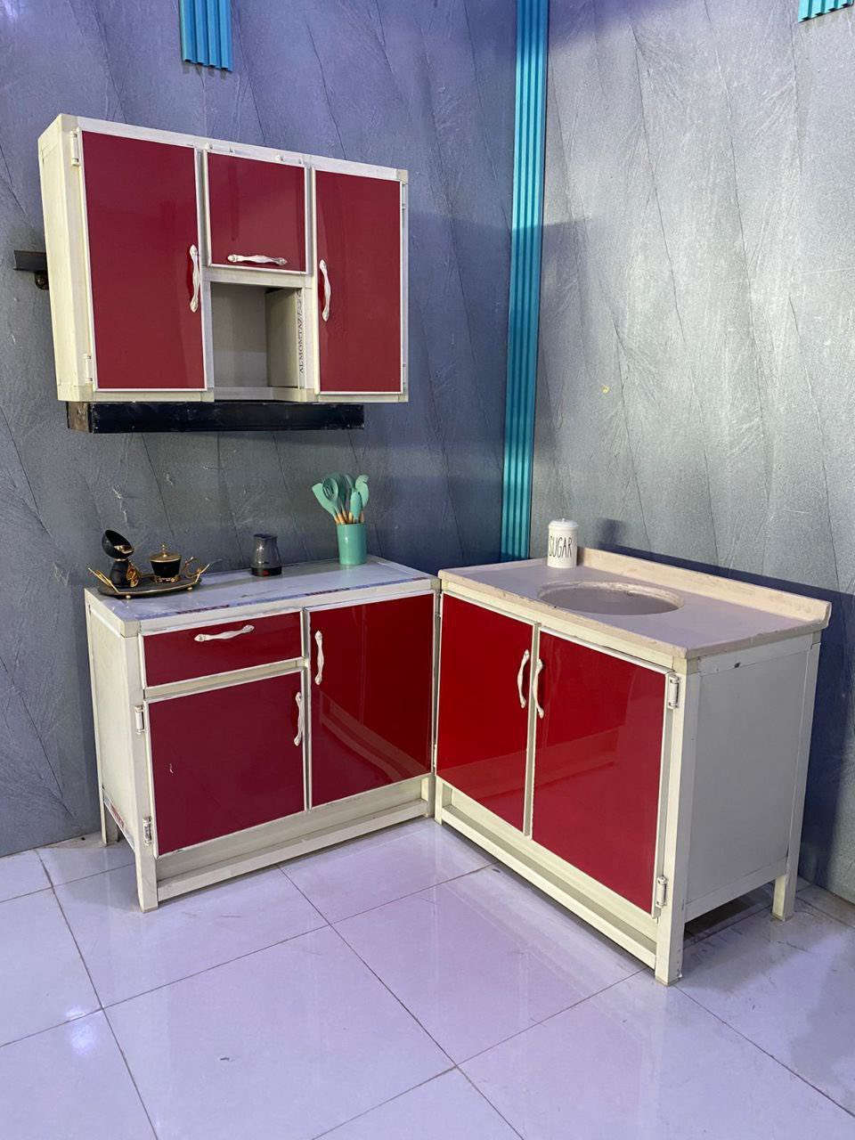 تشكيله مَـטּ الكاونترات المنيوم والخشب mdf
مع سنك مرمر 
اختار الموديل ودزه النا ؏ خاص 

متوفر عده الوان مختلفه وقياسات حسب الطلب 
متوفر توصيل بغداد مجاناً 
توصيل محافضات متوفر


**إذا كنت صاحب هذا الإعلان وتريد حذفه لأي سبب، رجاءا أرسل رسالة إلى الدعم الفني**