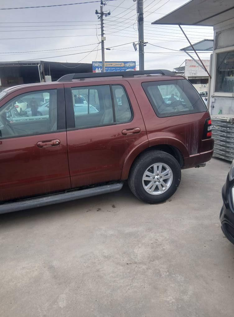 فۆرد ئێکسپلور ٢٠١٠ ئۆتۆماتیک
ناو زەرد
سێڕیز کوشن
چوار جام کارەبا ئاوێنە کارەبا
نمونە لەجوانی و سافی بێساردو چاڵ تەنها یەک پارچەو پەڵەی پێناوگرتن بۆیاخە
سەنەوی تازەیە بەناوی خۆمەوەیە 
چوار تایەی تازە
بێ مەسرەف ماڵی دۆستە
سعری :١٢٥ گەڵاو مەعامەلەشی تیایە
ژم:*********** السليمانية, العراق
