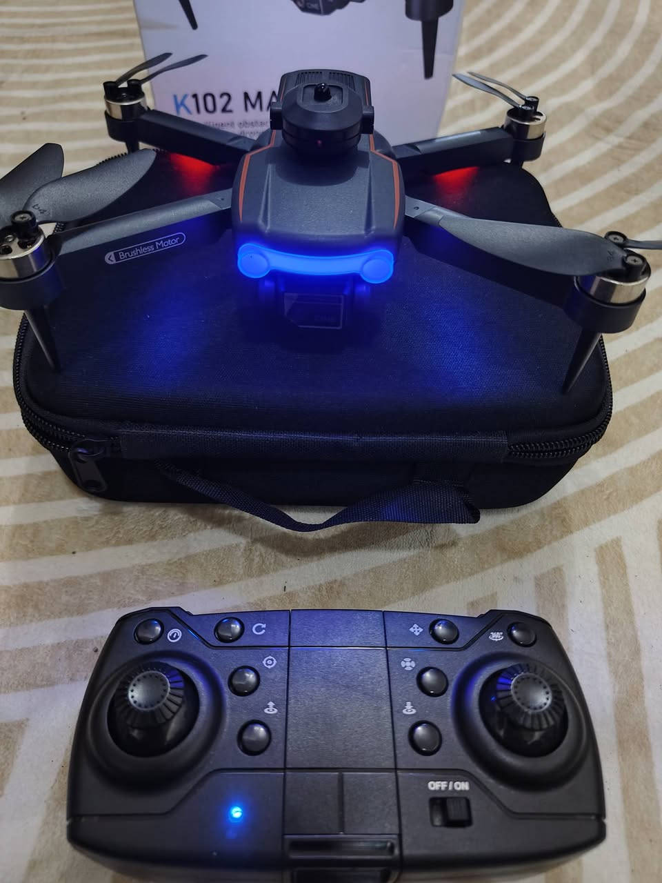 K102 Max
كي ماكس السعر 75 تم وطب اعتمد وبلعافية 
محركات برشلز رادار فول ثبات وسرعة استجابة


**إذا كنت صاحب هذا الإعلان وتريد حذفه لأي سبب، رجاءا أرسل رسالة إلى الدعم الفني**