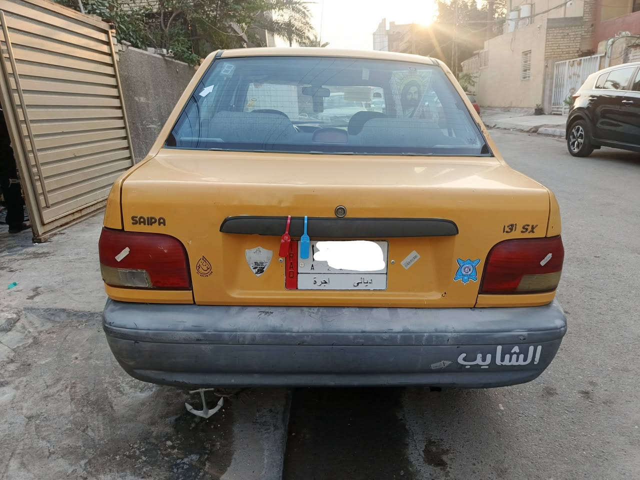 سلام عليكم سايبا 2014 رقم ديالى بسمي مشروع وطني سياره حلوه المكان بغداد الطالبيه السعر 21$ وبيه مجال بسيط للاستفسار ***********
