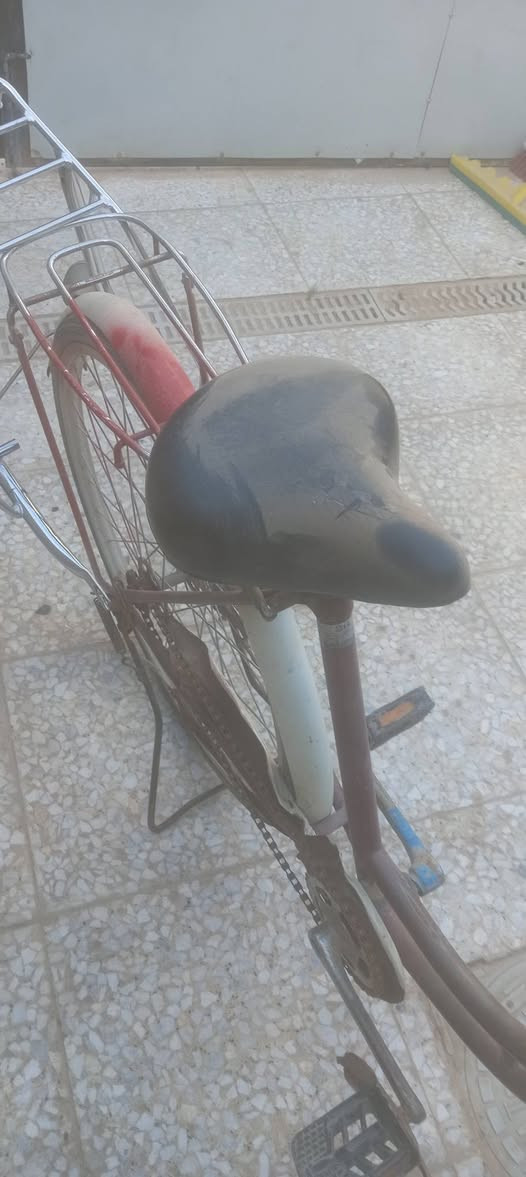 بايسكل للبيع العيب الوحيد بيه مكينته سايفه تتبدل لو تمشي بي حسب رغبتك انت بريك بي سرج جديد ومو قوي سعره 25تواصل خاص او *********** مكاني نجف كوفه
