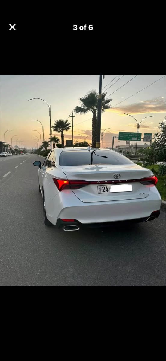Toyota Avalon 2022 للبيع
السيارة كلين تايتل بدون دعم و صبغ
ماشية ٦٢ الف مايل
السعر ٢٩٥$ ومجال
مكان السيارة دهوك 
*********** دهوك, العراق
