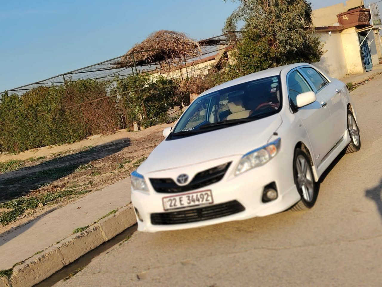 كورلا 2013 رقم انكليزي كربون بنزين بيها صبغ نص بوند وشبر بل داير الوره شرط التحويل السعر 124$ موبيل ***********(***********)
