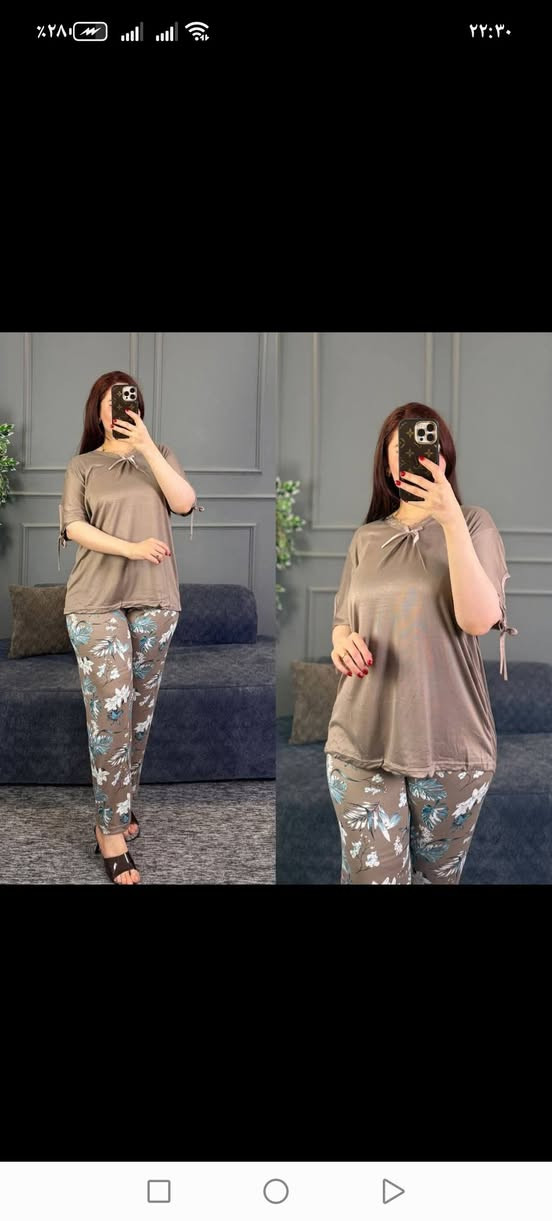 السلام عليكم ورحمة متوفر هذا التراك الفانيله زبده درجه اولى يلبس وزن من 60الى95 القياسات الخاصه تعالو
كل الوان متوفره خامه راهيه جدا سعره فقط 8000
يوجد توصيل 🚚🚚للحجز ***********
